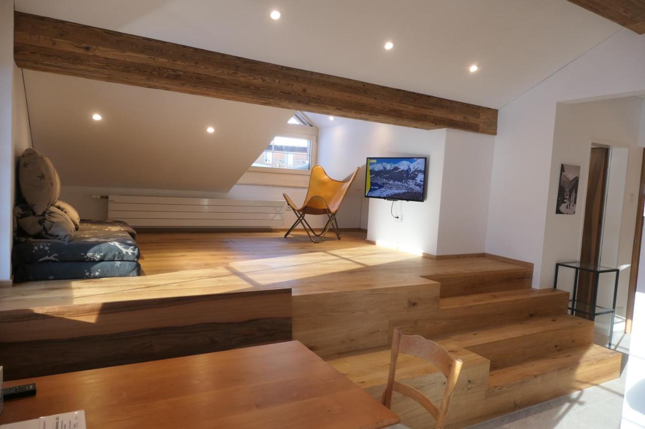 Chalet Valeria Saas-Fee Bagian luar foto